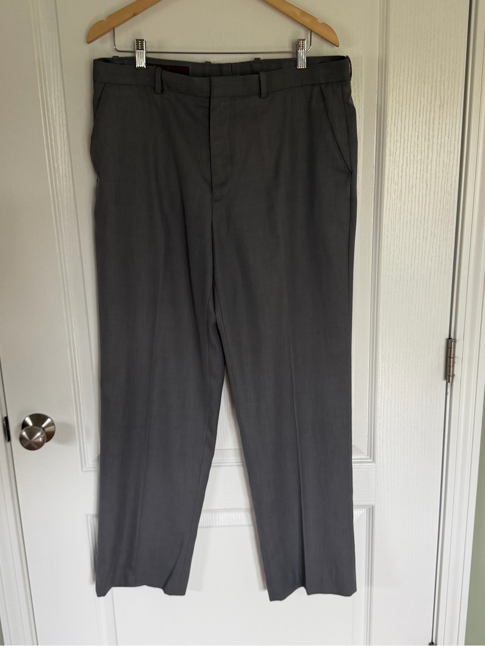 Perry Ellis Men's Dress Pants in Charcoal Gray, 36x32